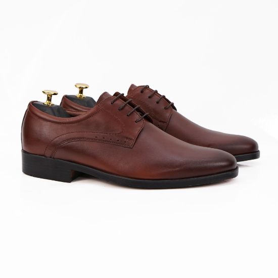 Imagine Pantofi eleganți bărbați din piele naturală 308 Maro