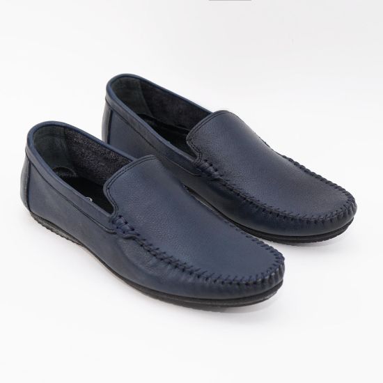 Imagine Pantofi casual bărbați piele naturală m100 blue