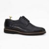 Imagine Pantofi casual bărbați din piele naturală 354-t negru