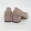 Imagine Pantofi eleganti din piele naturala lacuita culoare nud cod dms019