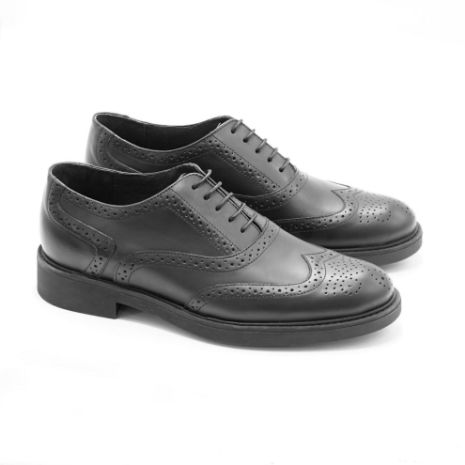 Imagine Pantofi c778 elegant din piele naturala culoare neagra