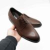 Imagine Pantofi eleganți bărbați din piele naturală 372 maro