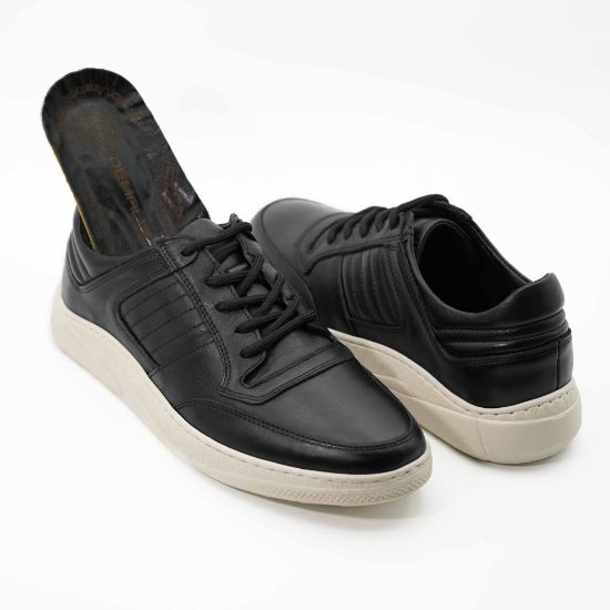 Imagine Pantofi sport bărbați piele naturală 41403 negru