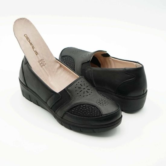 Imagine Pantofi damă piele naturală pt monturi 1302 Negru