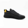Imagine Pantofi sport bărbați piele naturală 467 negru - galben