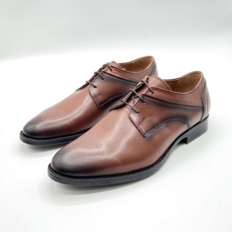 Imagine Pantofi c777 elegant din piele naturala culoare maro 