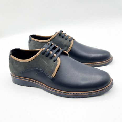 Imagine Pantofi casual bărbați piele naturală C60 Bluemaren 